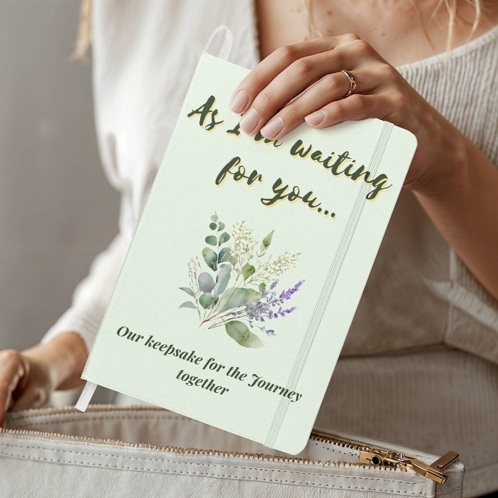 Pregnancy Memory Journal – Keepsake Baby Bump Diary – Heartfelt Mom-to-Be Gift – Pregnancy Milestone & Reflection Notebook