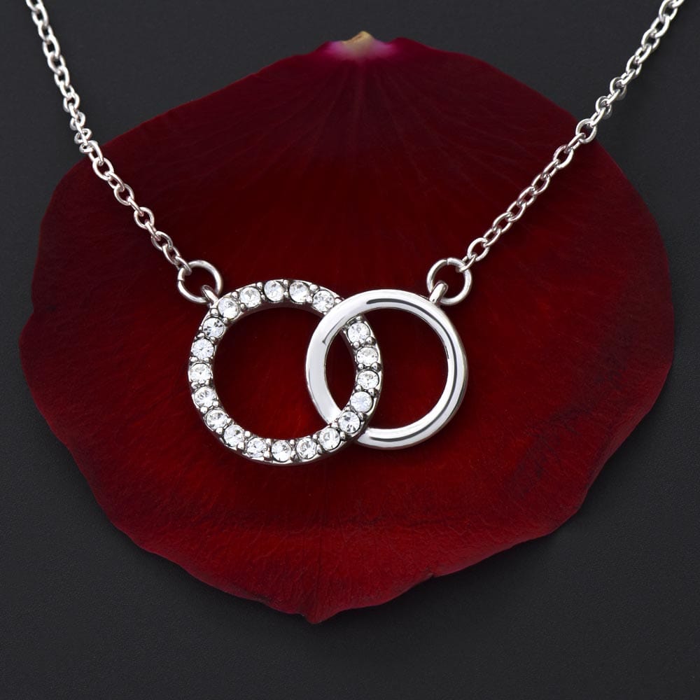 To my Daughter, Perfect pair necklace