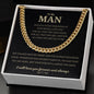To my Man, Cuban Link Chain