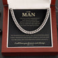 To my Man, Cuban Link Chain