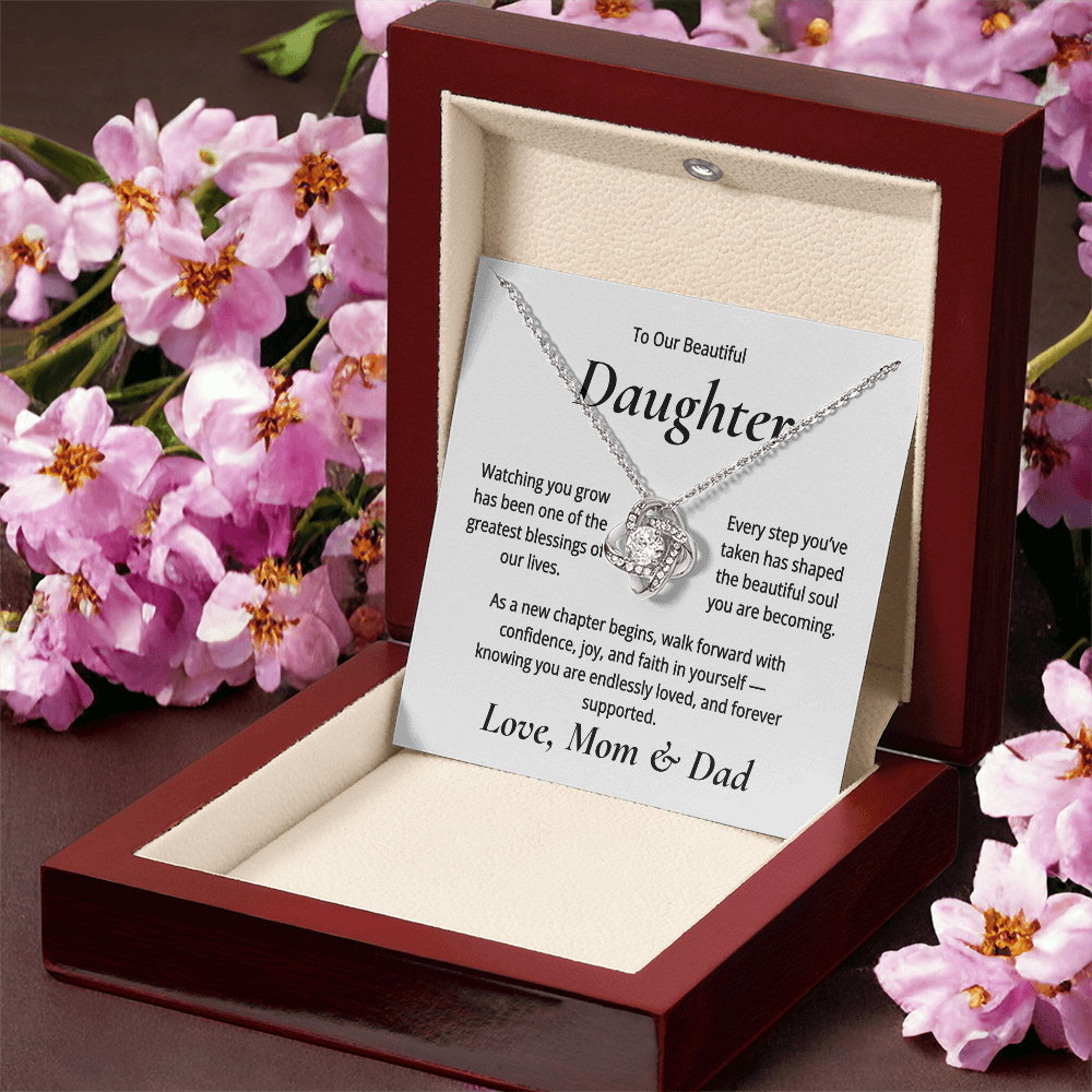 To Our Daughter, Milestone Necklace