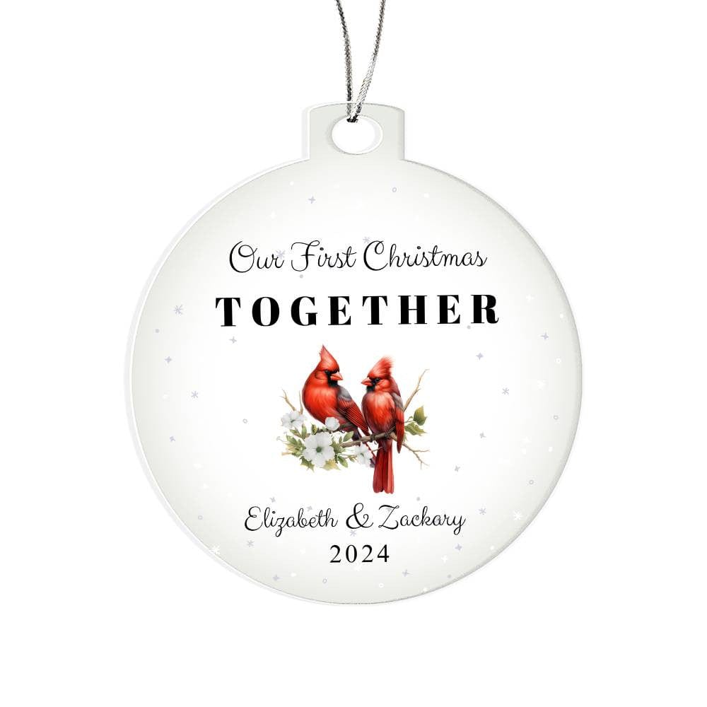 First Christmas Together, Acrylic Ornament Plaque