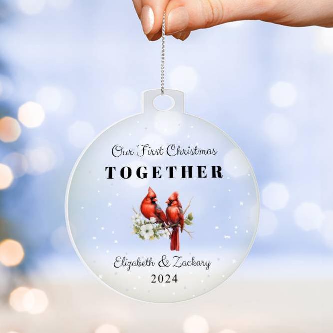 First Christmas Together, Acrylic Ornament Plaque