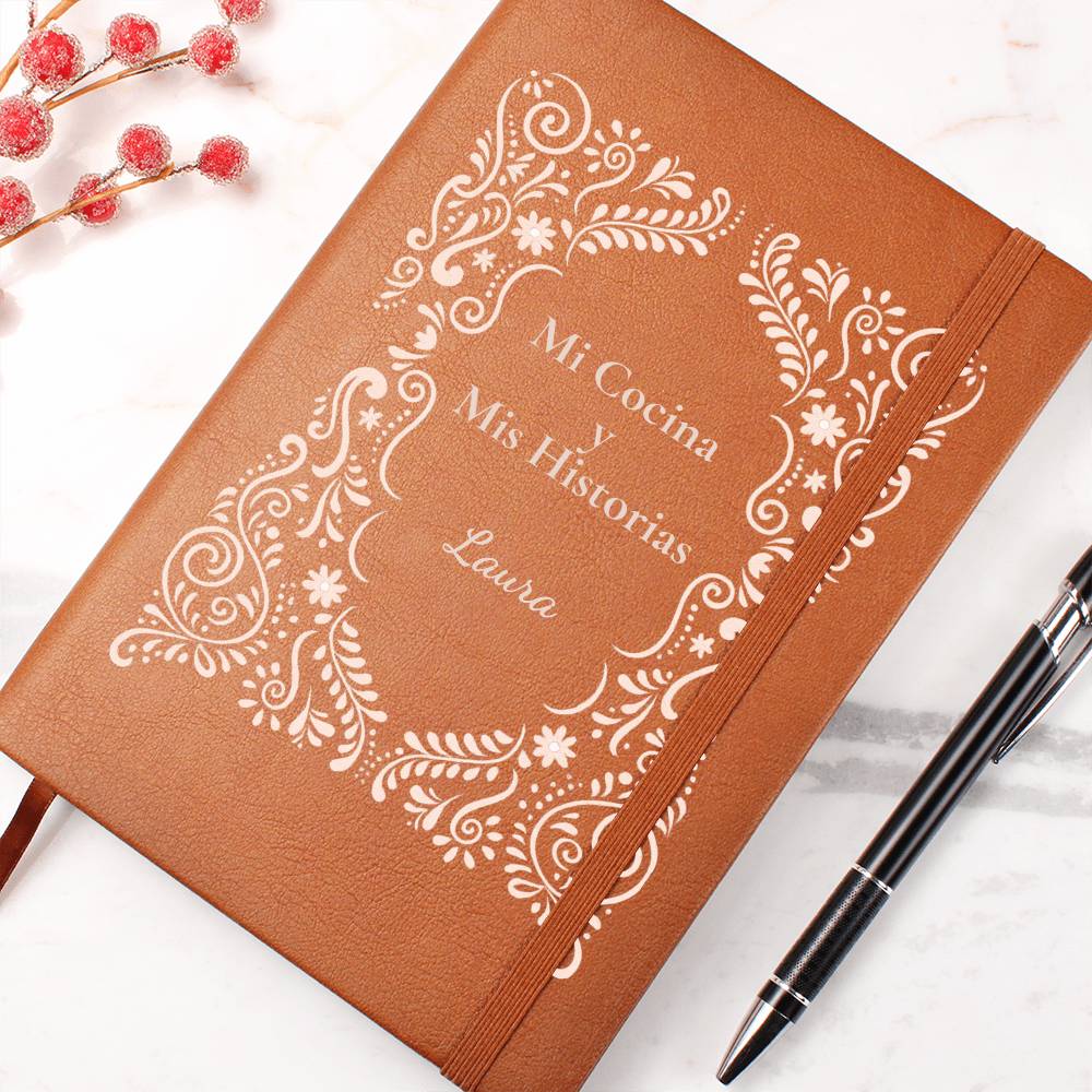 Recetario de Cocina Personalizado | Cuaderno de Recetas Familiar | Regalo para Mamá, Abuela