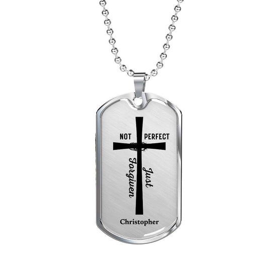 Christian Dog Tag Necklace