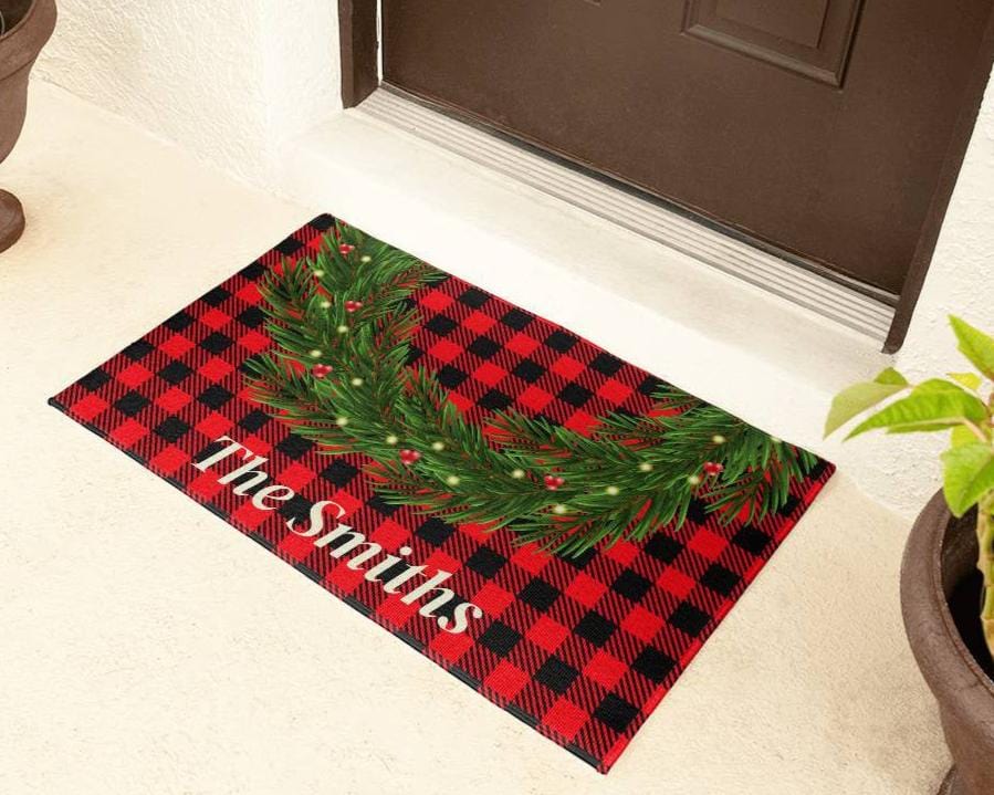 Christmas Welcome Mat