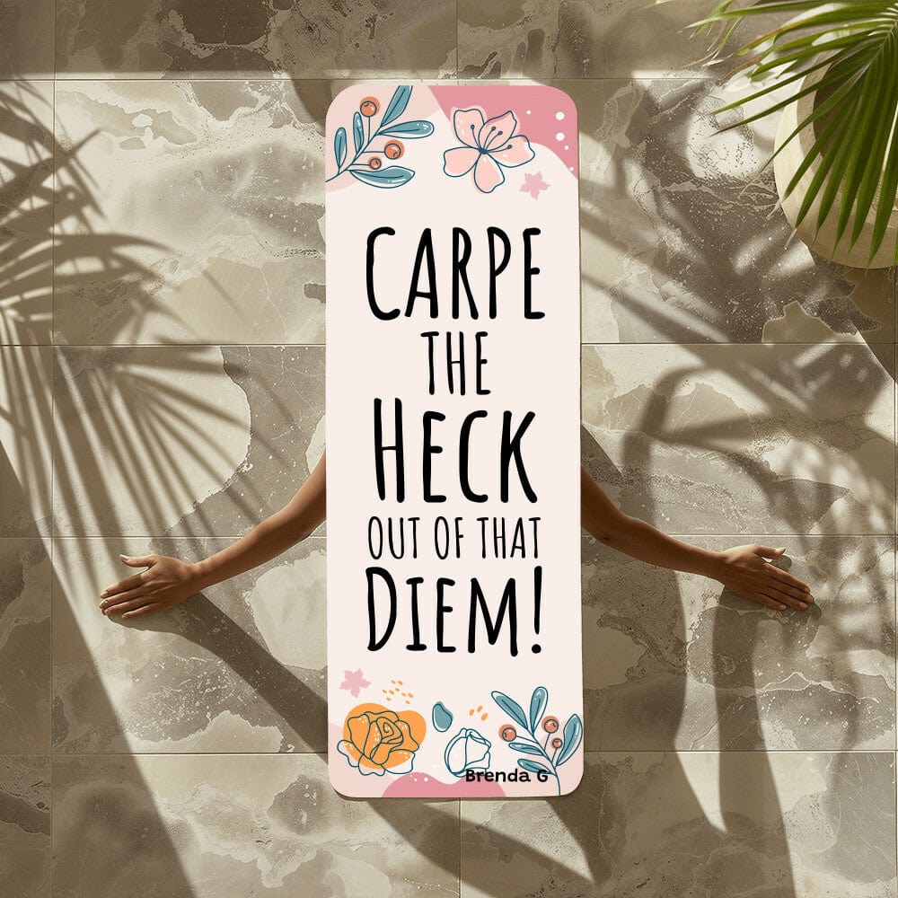 Personalized Rubber Yoga Mat