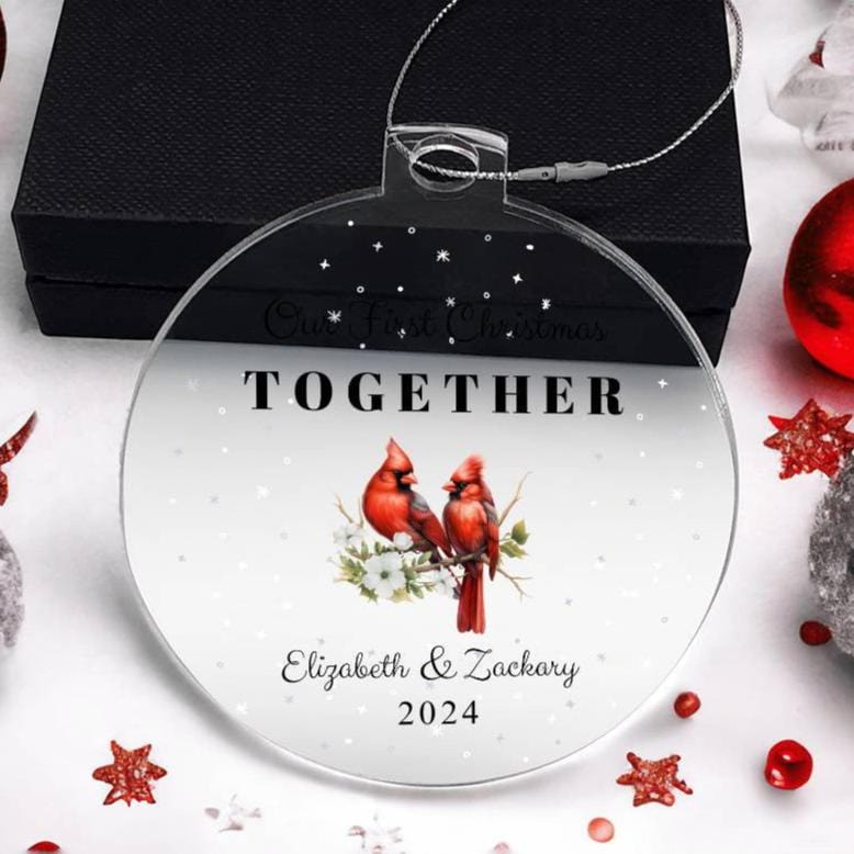 First Christmas Together, Acrylic Ornament Plaque