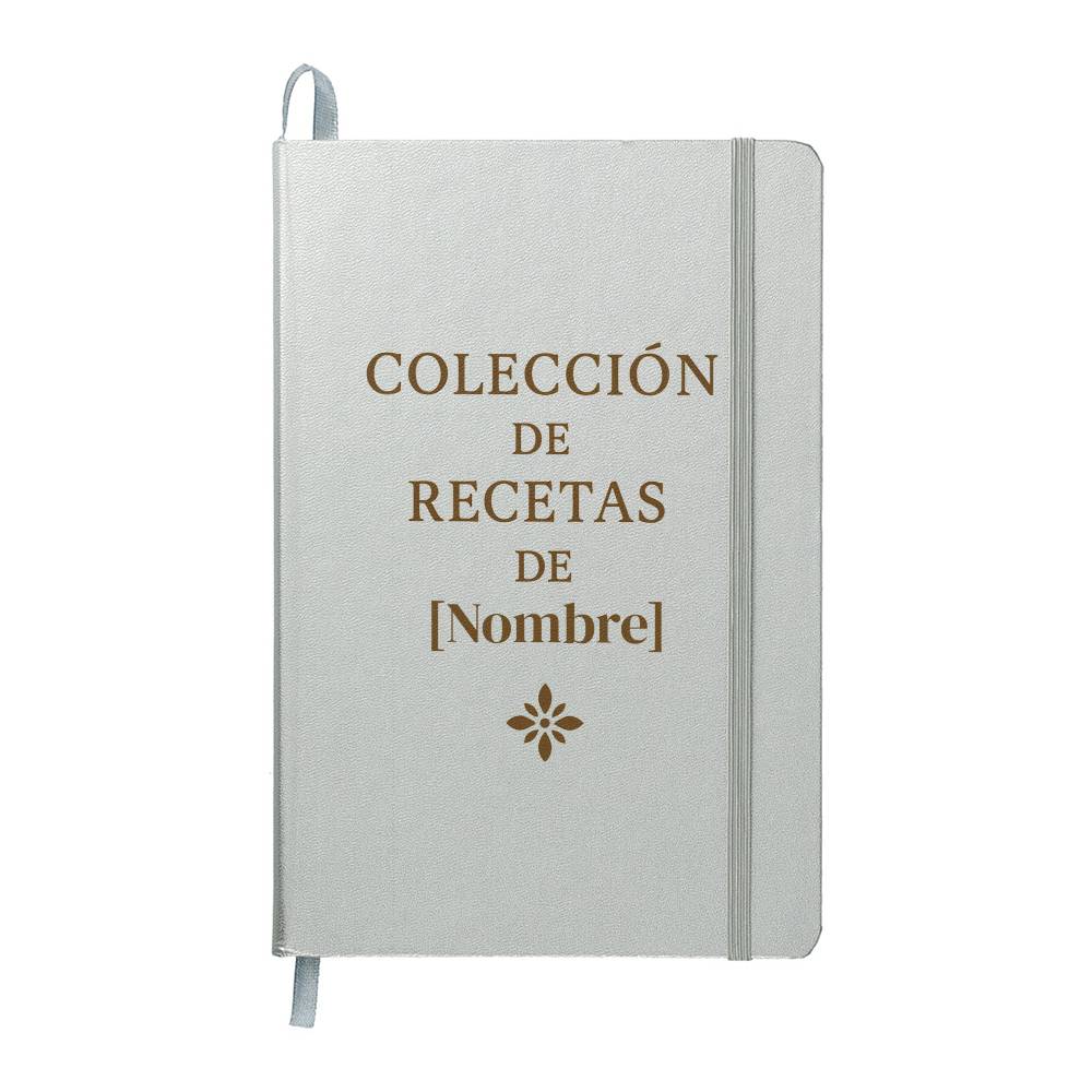 Recetario Personalizado en Español · Colección de Recetas con Nombre · Regalo Elegante para Mamá o Familia