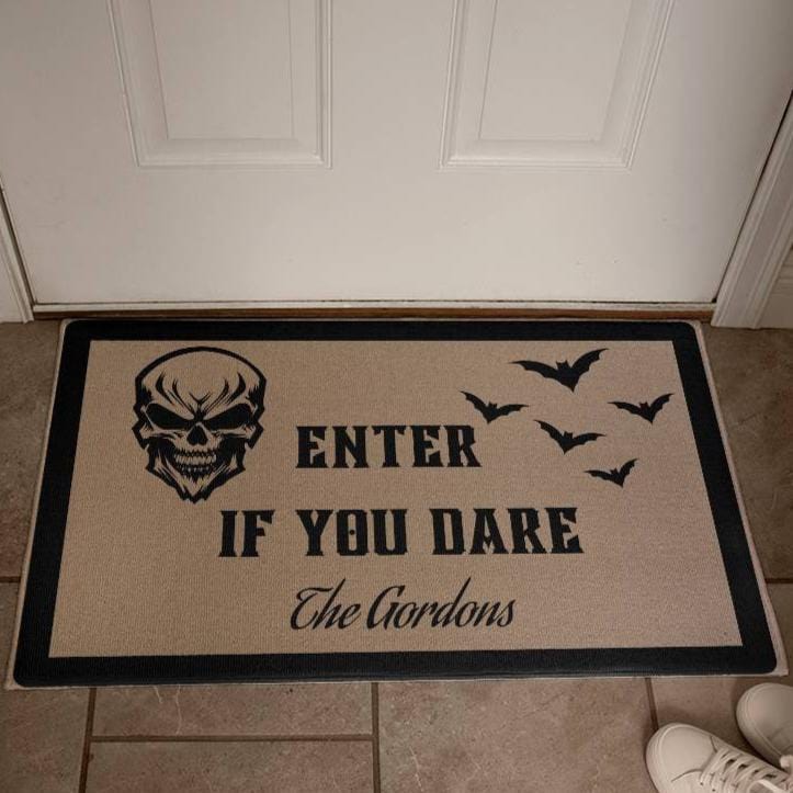 Halloween Doormat, Seasonal Decor