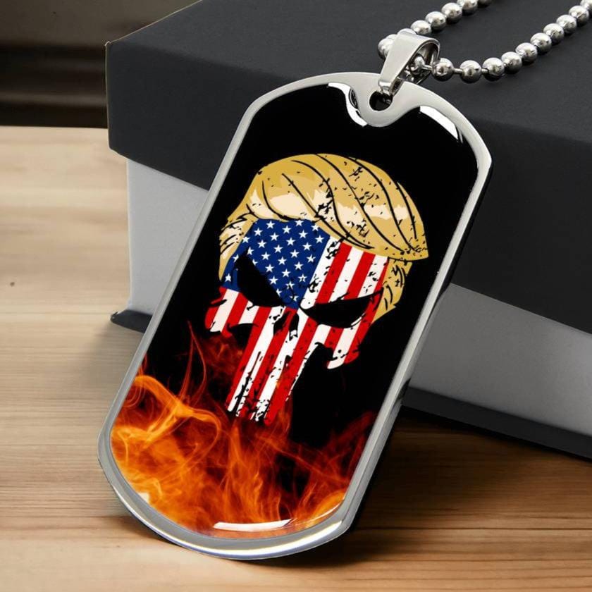 Patriotic Dog Tag