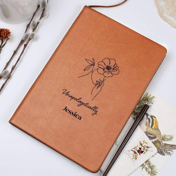 Personalized Graphic Journal, Gift for Her