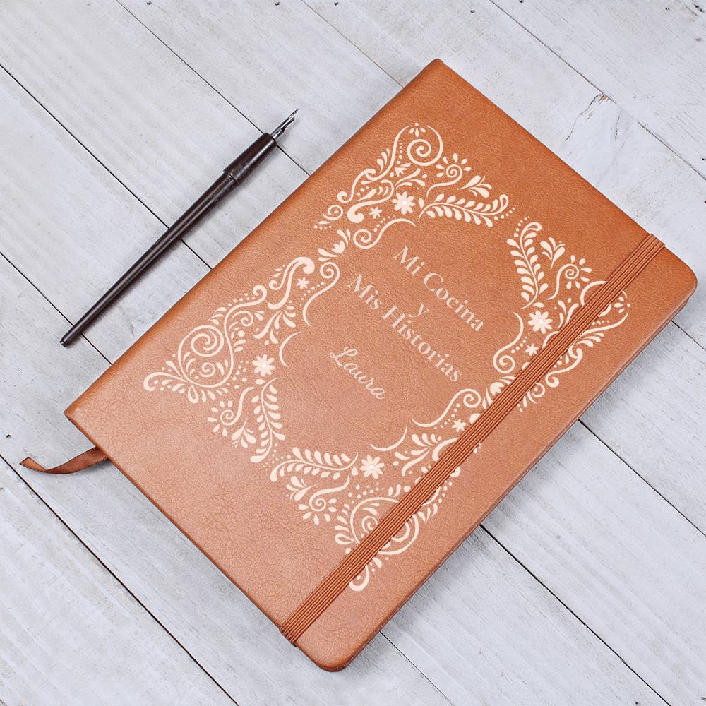 Recetario de Cocina Personalizado | Cuaderno de Recetas Familiar | Regalo para Mamá, Abuela