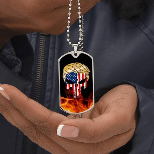 Patriotic Dog Tag