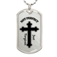 Just Forgiven Dog Tag