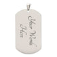 Kirie Eleison Dog Tag