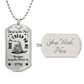 Land of the Free Dog Tag