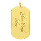 Don't tread on Me Dog Tag