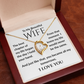 Best Chapter, Cubic Zirconia With Heart Necklace