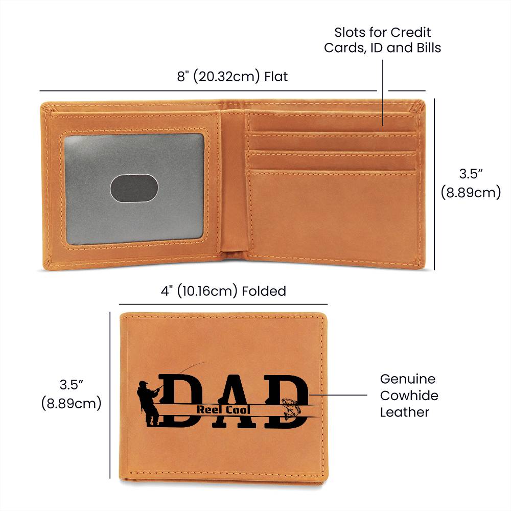 Reel Cool Dad, Leather wallet