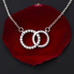 To my Daughter, Perfect pair necklace