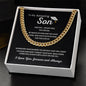 To my Amazing Son, Graduation Necklace