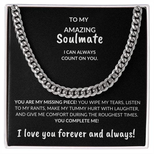 To my Amazing Soulmate, Gift for Him