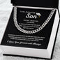 To my Amazing Son, Graduation Necklace