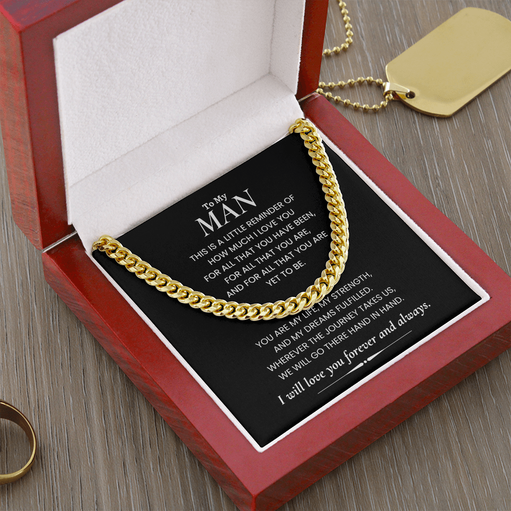 A Little Reminder to My Man, Gift for Him