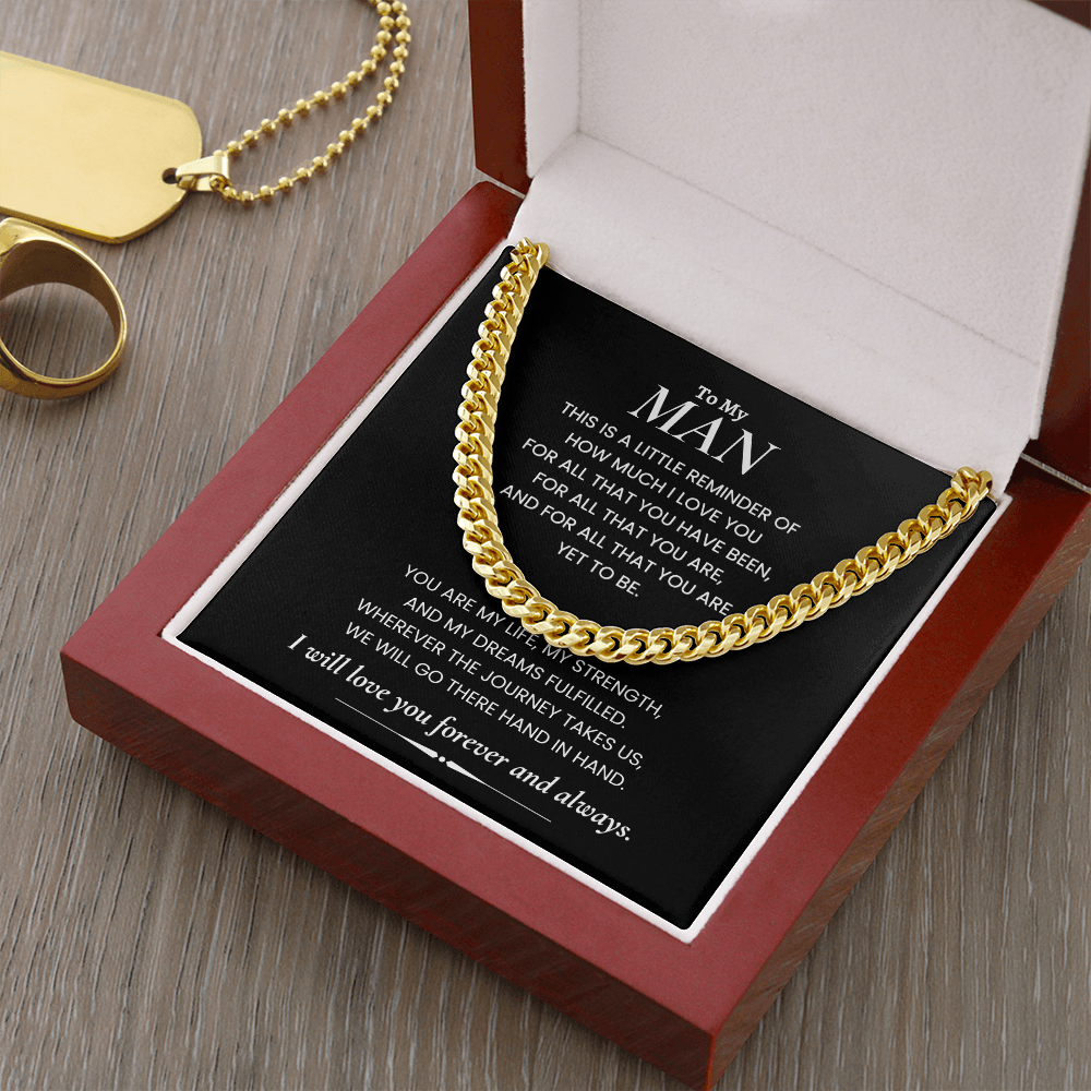A Little Reminder to My Man, Gift for Him