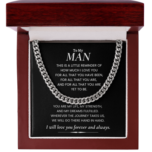 A Little Reminder to My Man, Gift for Him