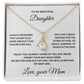 Daughter Necklace from Mom.