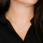 Daughter Necklace from Mom.