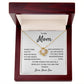 To My Mom, From Son | Love Knot Necklace