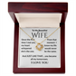 My wife, My Tomorrow- Cubic Zirconia necklace