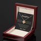 To my Daughter, you are my Greatest Adventure, Love Knot necklace from Dad