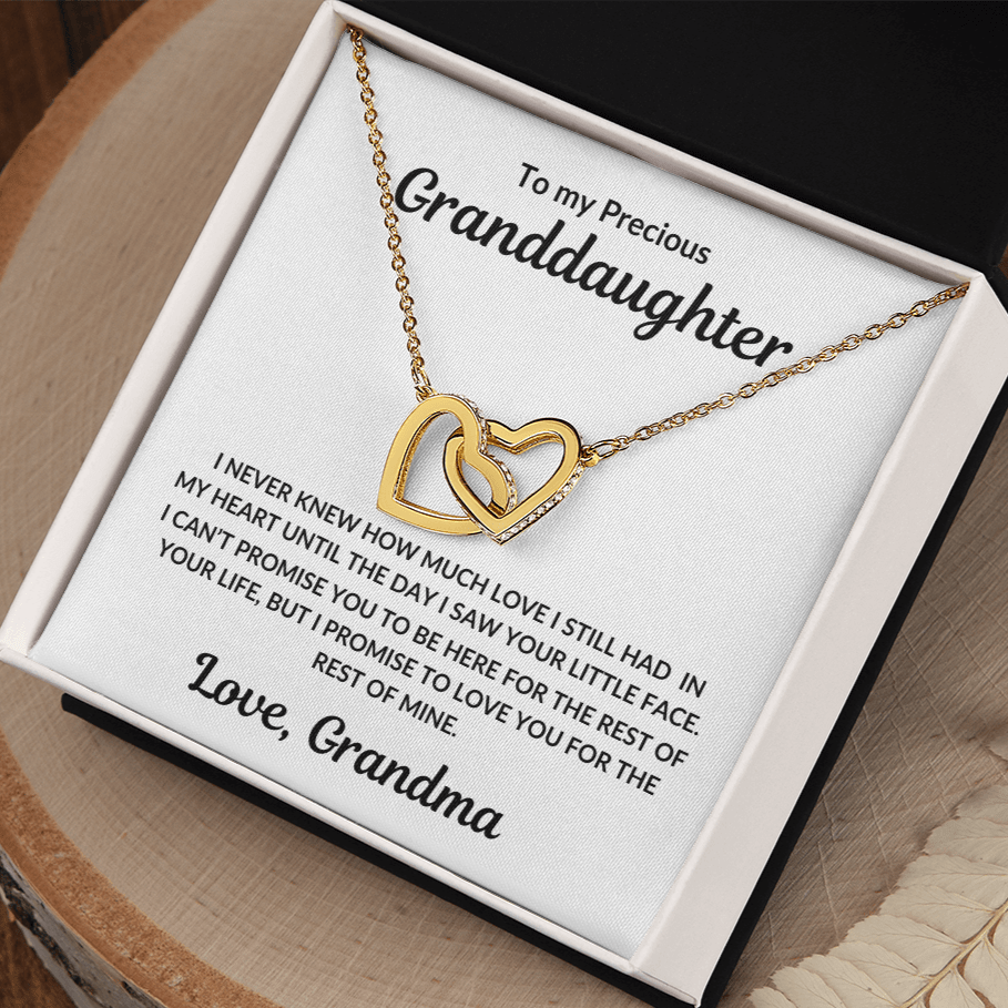 To my Granddaughter, I Loved your Little Face, Necklace