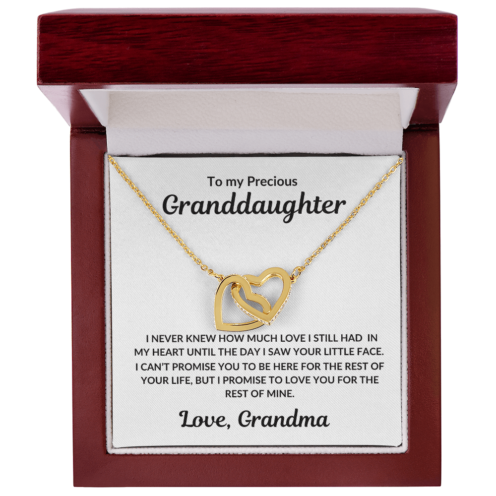 To my Granddaughter, I Loved your Little Face, Necklace