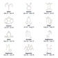 Zodiac Sign Necklace for Daughter