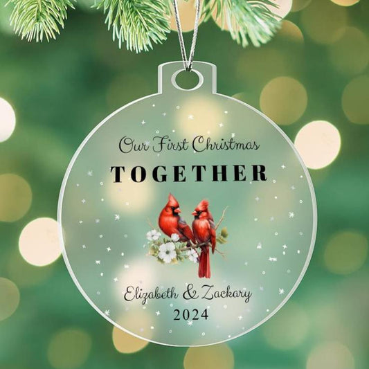 First Christmas Together, Acrylic Ornament Plaque