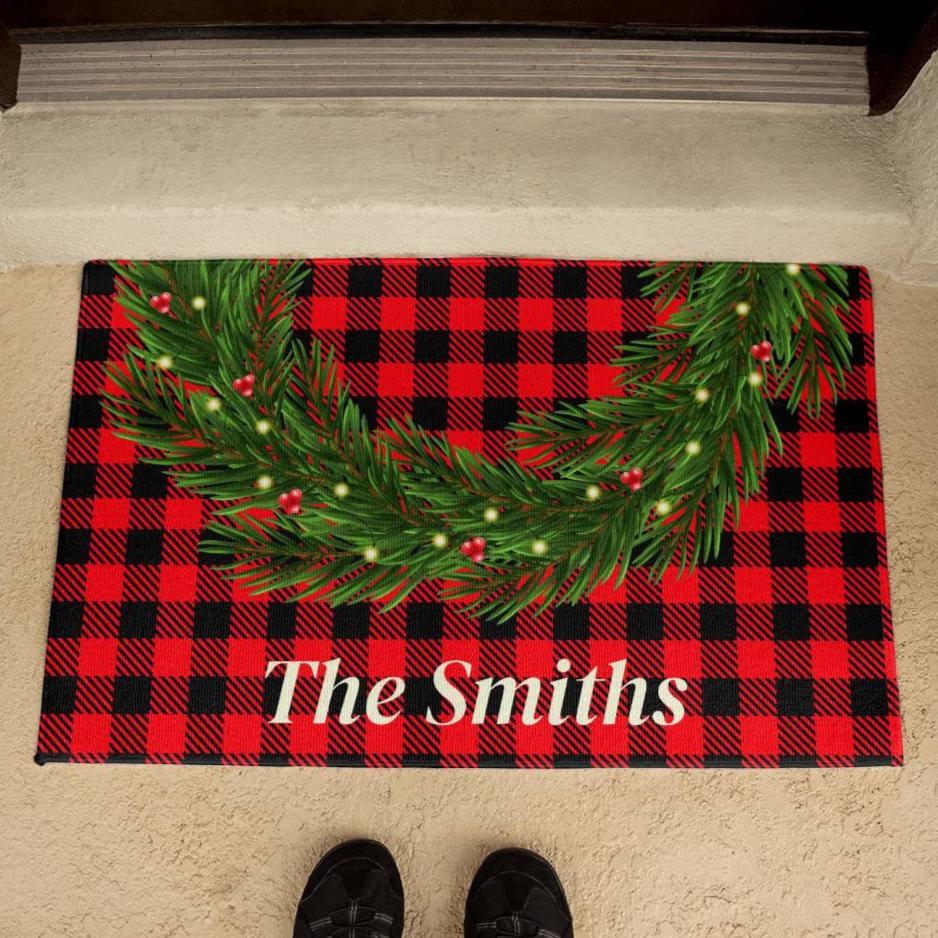 Christmas Welcome Mat