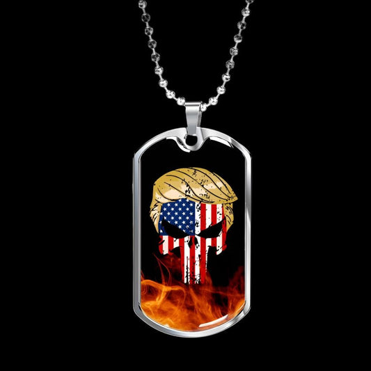 Patriotic Dog Tag